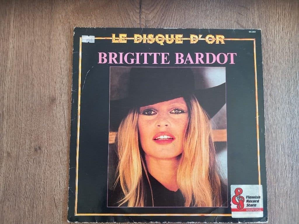 Vinyl LP Brigitte Bardot Le disque d'or Chanson Pop Frans, Ophalen of Verzenden, 12 inch, Pop, LP