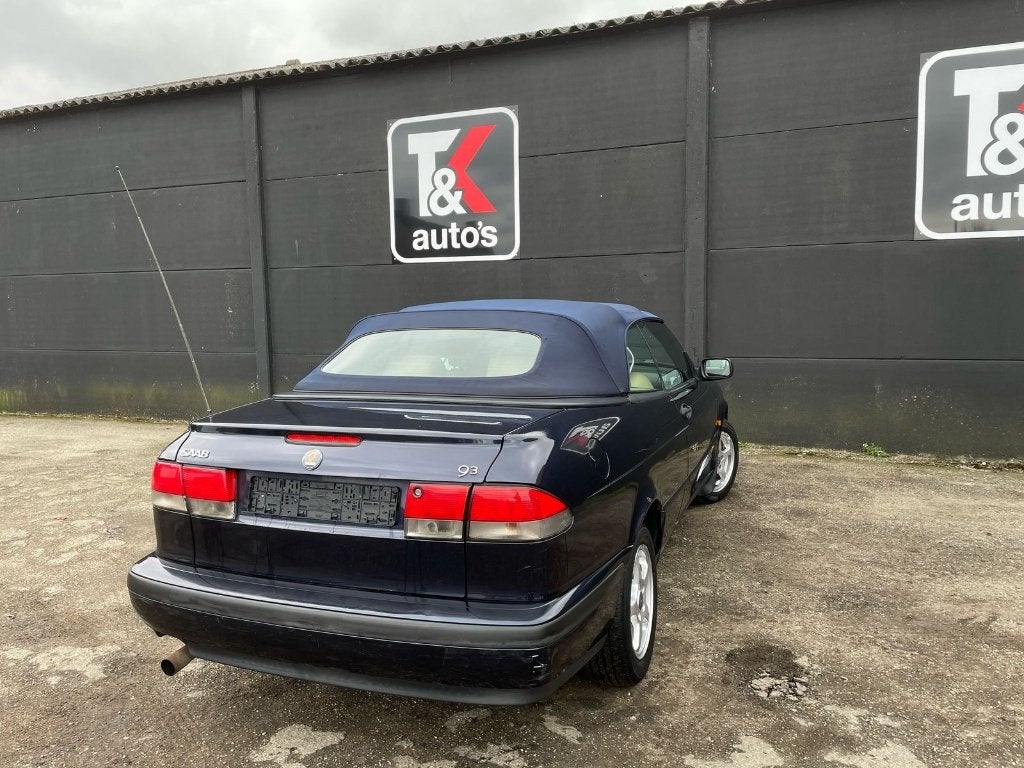 Saab 9.3 Cabrio 2.0i, Autos, Saab, Achat, Entreprise, Boîte manuelle, Berline