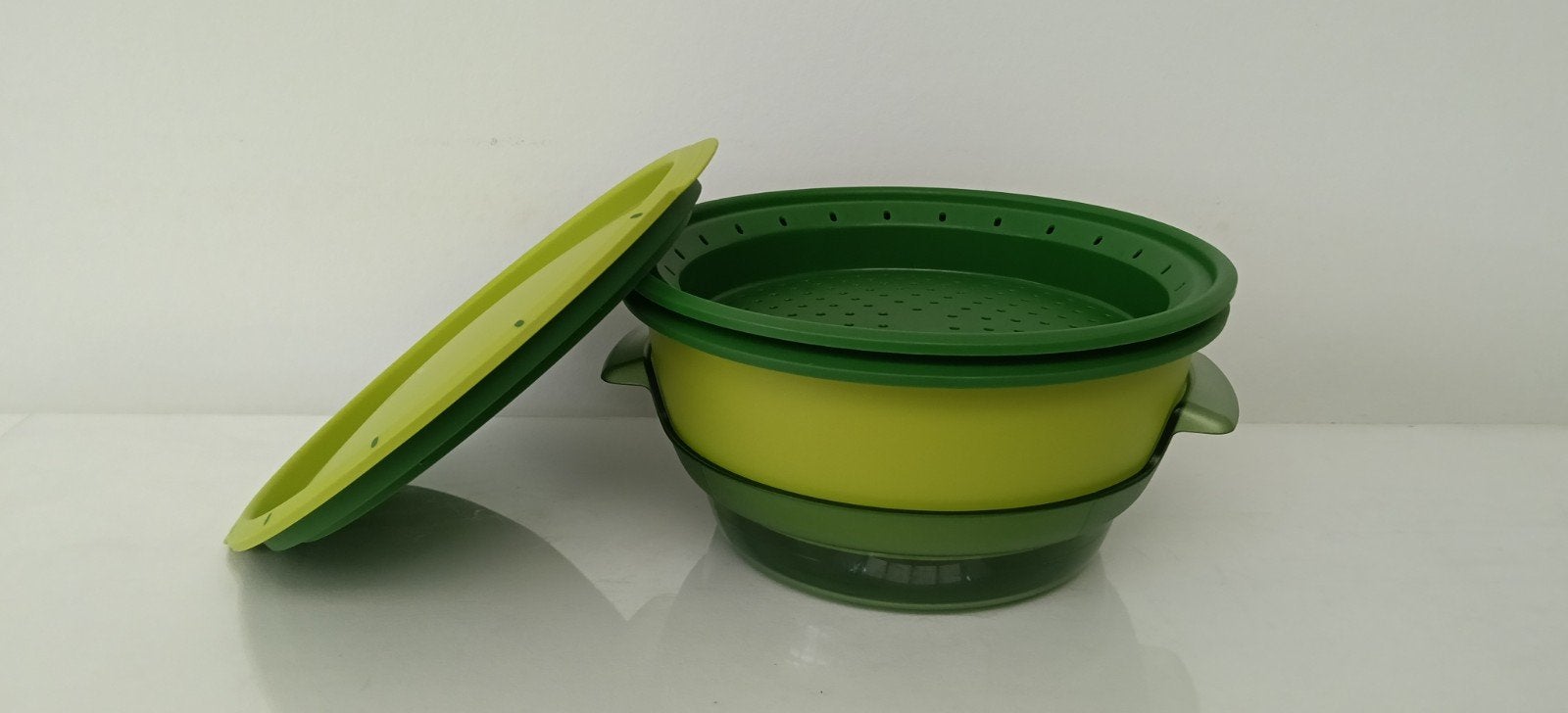 Tupperware microgolfpot MicroGourmet, stoompot. Gezond koken, Enlèvement ou Envoi, Balance