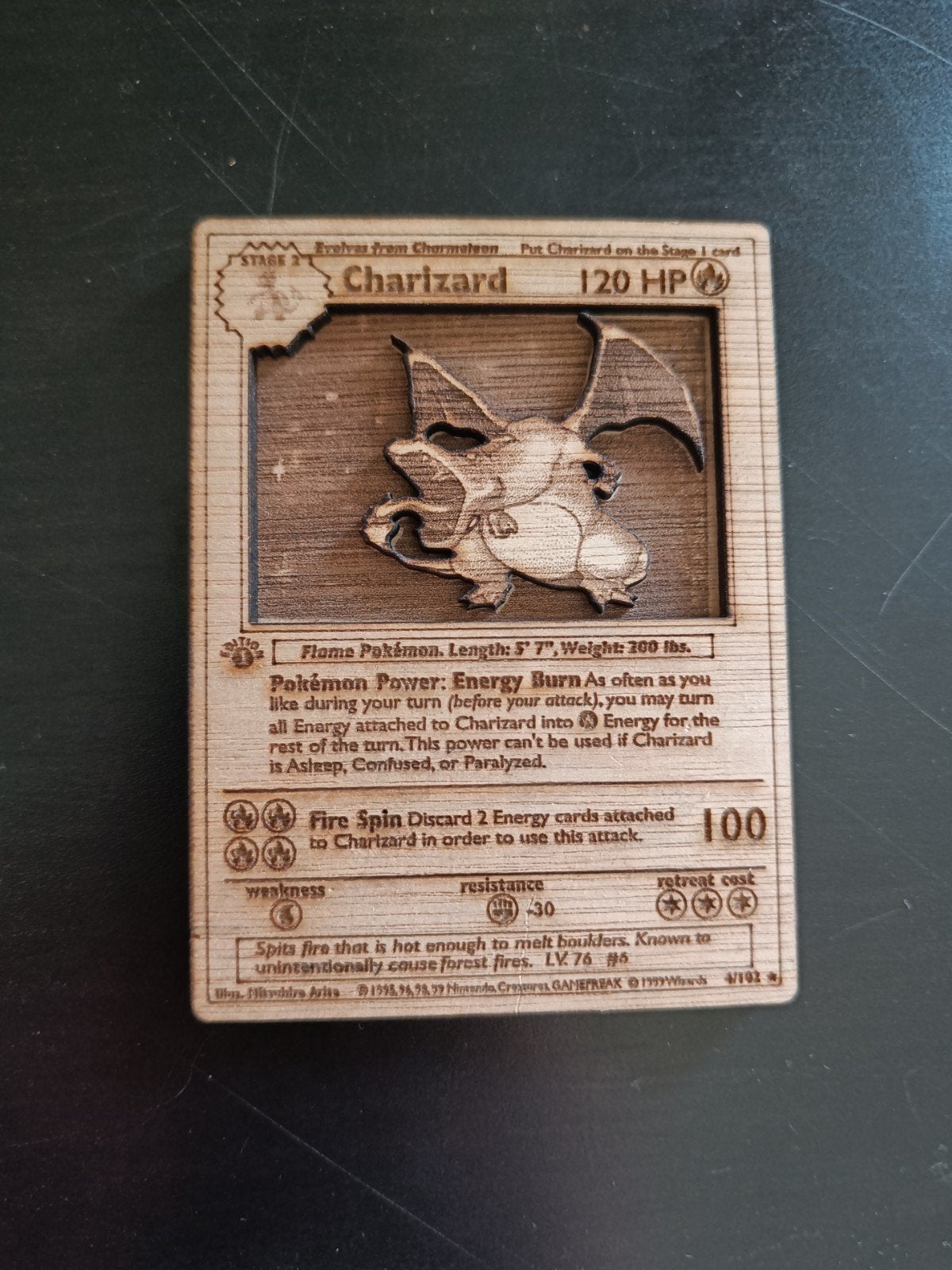 Pokémon kaart Charizard, Ophalen of Verzenden, Nieuw, Losse kaart