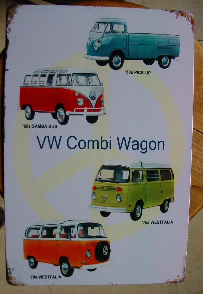 VW REKLAME -METAAL-, Ophalen of Verzenden