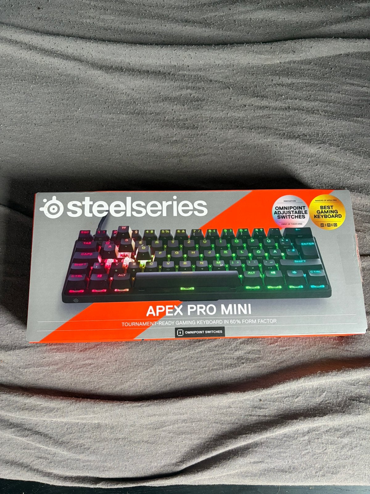 Steelseries apex pro mini, Ophalen, Azerty, Zo goed als nieuw, Gaming toetsenbord
