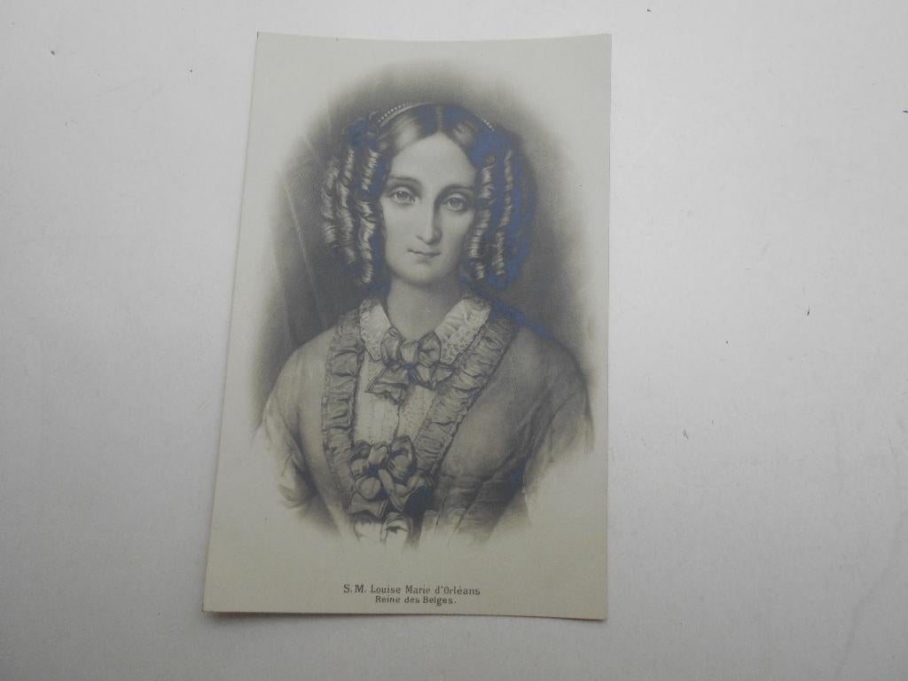 ancienne carte postale Louise Marie d'Orleans reine  belge, Enlèvement ou Envoi, Avant 1920, Non affranchie