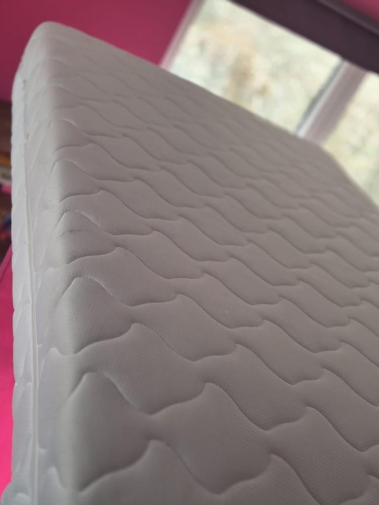 Matelas AEGIS 90x200 cm – Anti-allergène – État Nickel, 90 cm, Matelas, Enlèvement, 200 cm