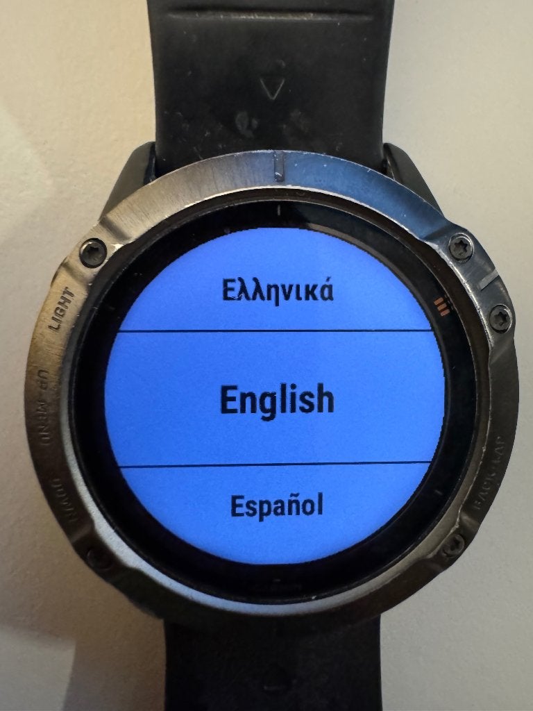 Fenix 6X Pro Solar - 51mm, Ophalen, Gebruikt, Zwart, Garmin