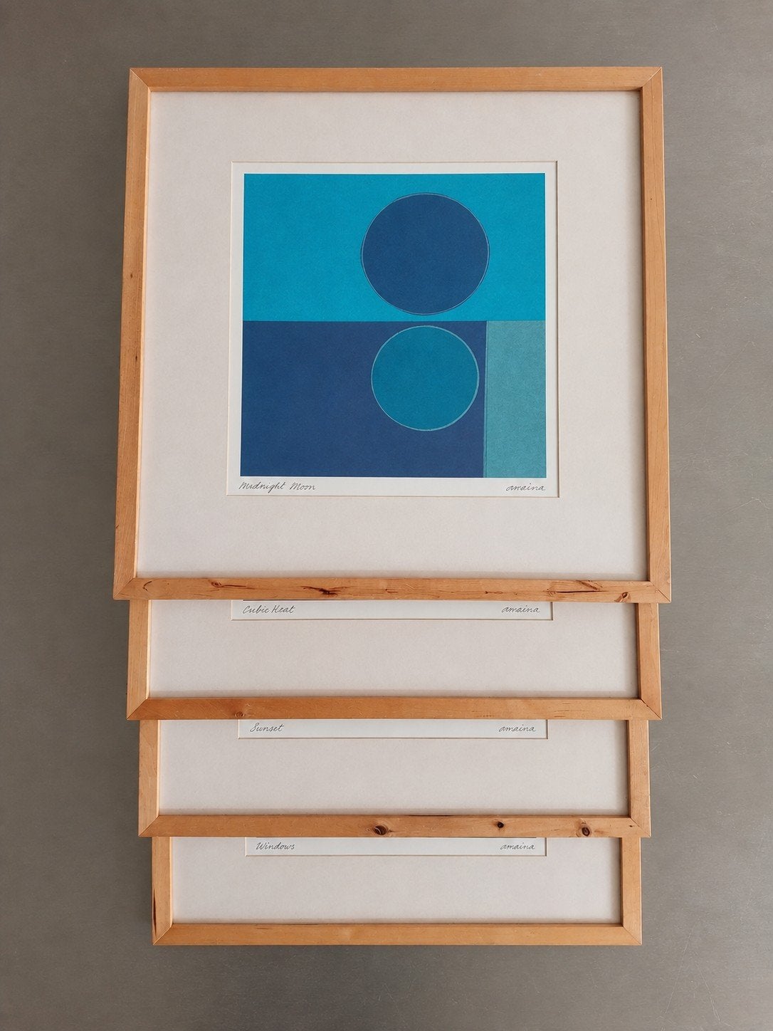 Original IKEA DEGERFORS AMAINA 1999 — set complet 4, Enlèvement ou Envoi