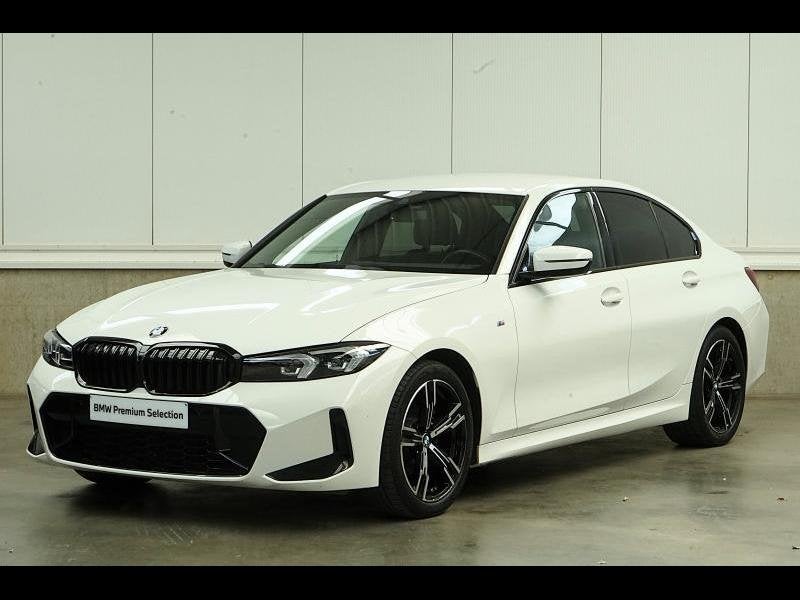 BMW 3-Serie M SPORT - AUTOMAAT - WIDE SCREEN, Automaat, Wit, Bedrijf, 156 pk