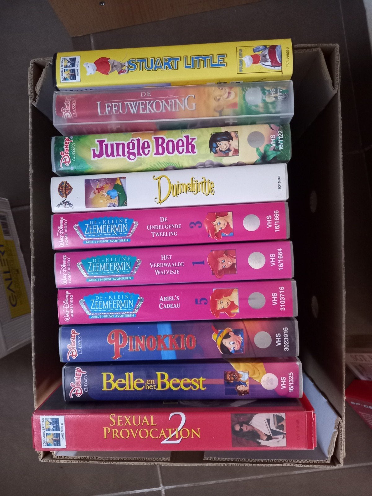 VHS cassettes, Divers, Enlèvement, Utilisé