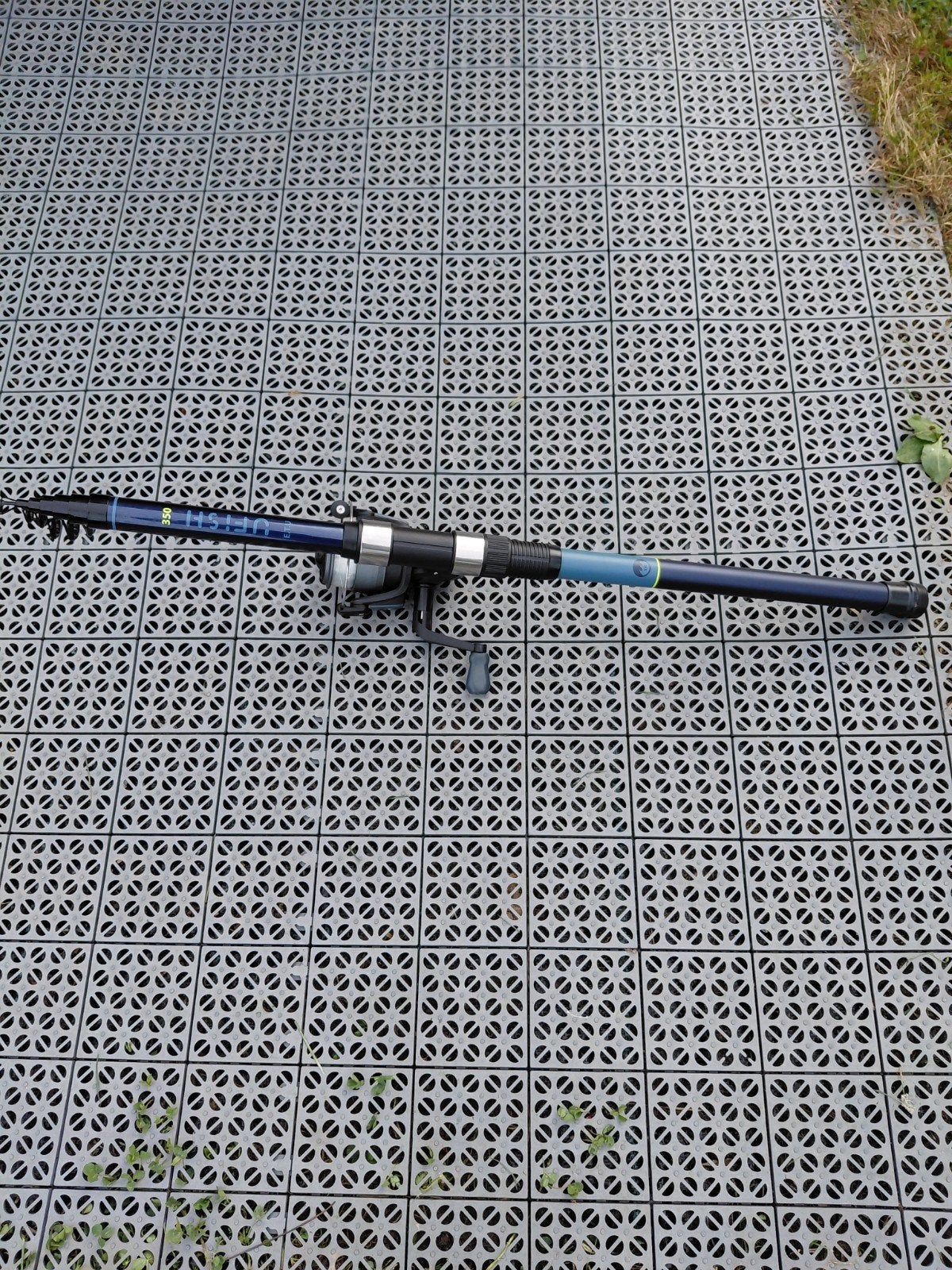 complete hengel met haspel, Watersport en Boten, Hengelsport | Algemeen, Ophalen, Complete hengel