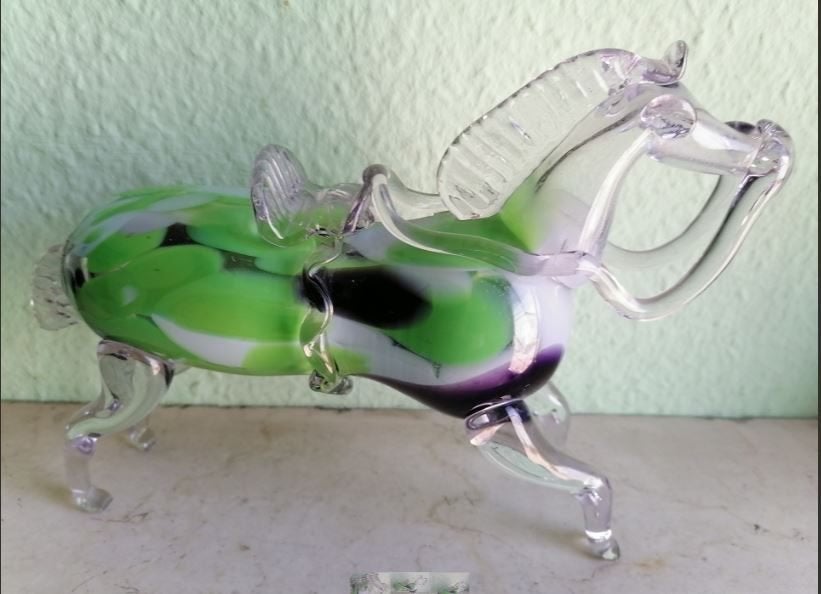 vintage Murano paard 60er jaren, Ophalen, Huis en Inrichting