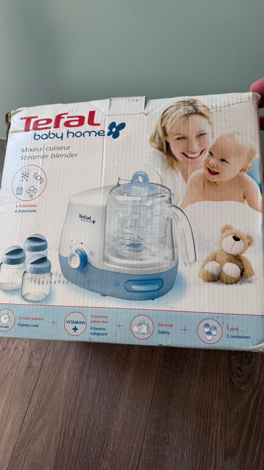 cuiseur à vapeur et mixeur Tefal Baby Home pour bébés, Enlèvement, Comme neuf, Autres types