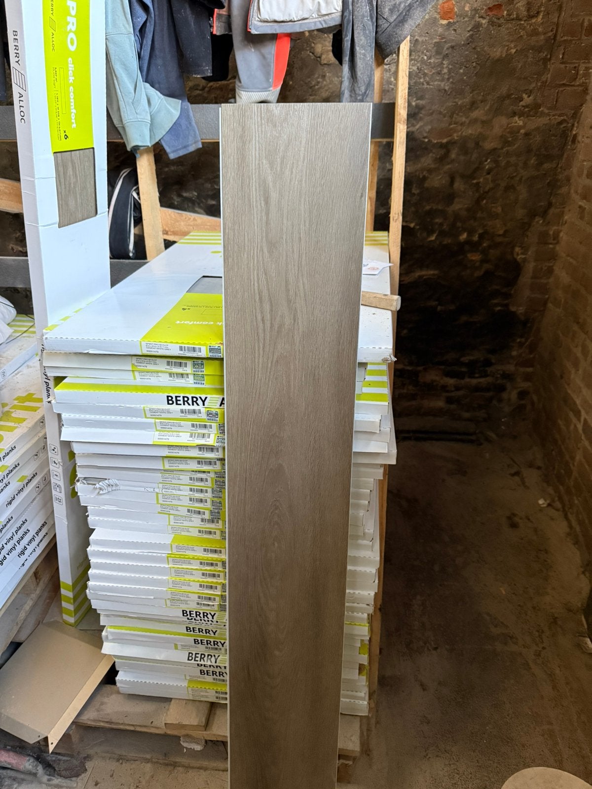 50m2 Parquet PVC XL / dalle vinyle sous-couche integrée, Bricolage & Construction, Enlèvement, Neuf