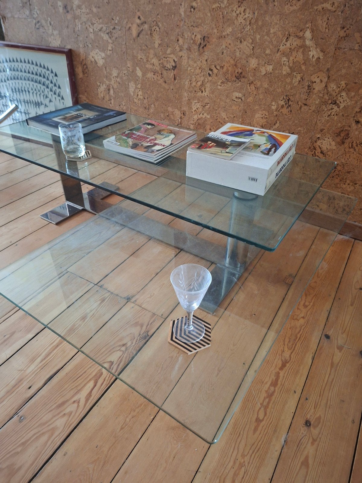 Table basse plateau pivotant, Enlèvement