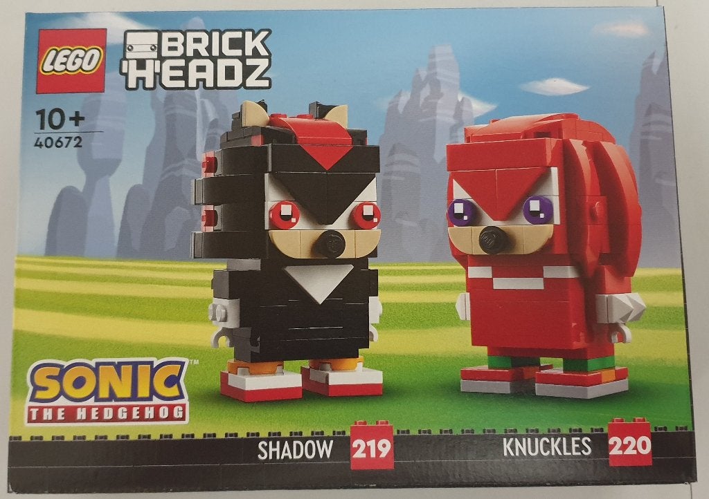 LEGO 40672 Sonic the Hedgehog: Knuckles en Shadow - NIEUW, BrickHeadz, Lego, Nieuw, Ophalen of Verzenden