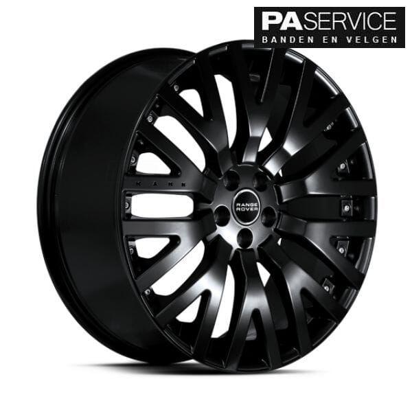 Nwe 23 inch Mattblack Kahn velgen voor Land Rover Defender, Neuf, Pneus et Jantes, Véhicule de tourisme, -