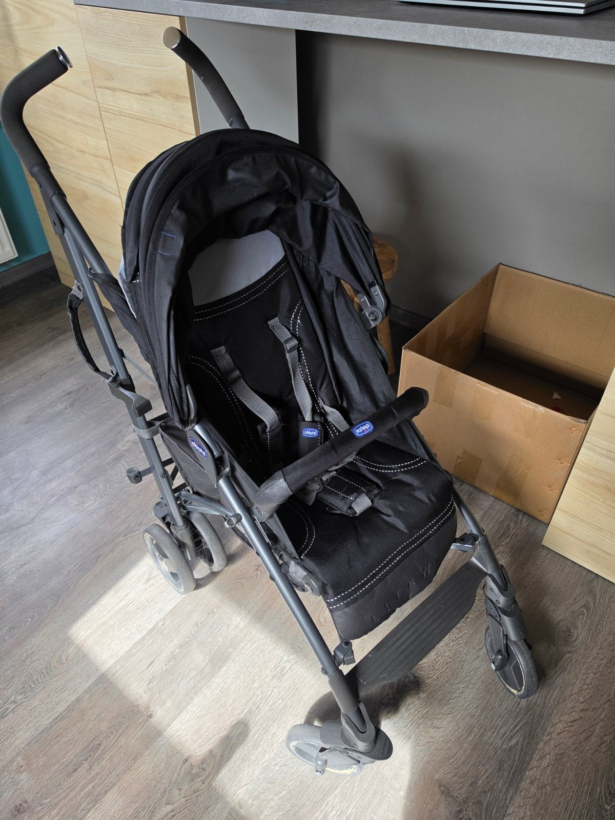 Buggy Chicco liteway 3, Enlèvement