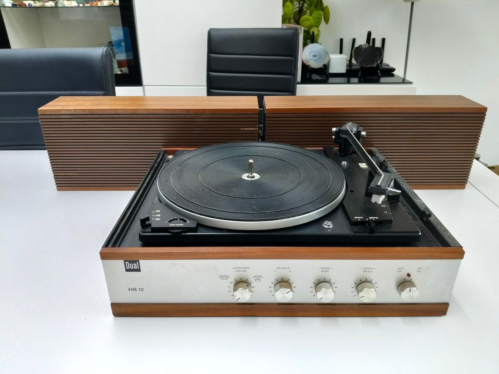Platenspeler Dual HS 12, Ophalen