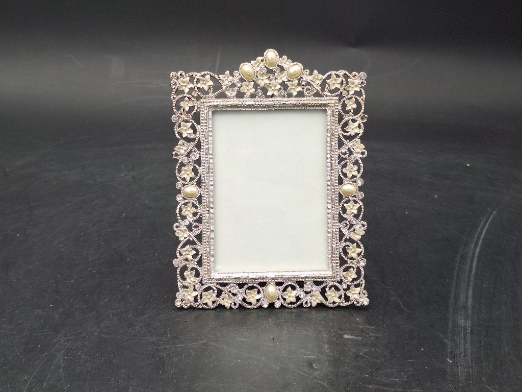 kader met parels, nieuwstaat, Huis en Inrichting, Minder dan 50 cm, Metaal of Aluminium, Nieuw, Ophalen of Verzenden