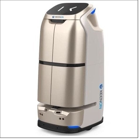 KEENON DINERBOT W3 / RESTAURANT / HOTEL / ZORGINSTELLING, Ophalen of Verzenden, Nieuw in verpakking, Hotelinrichting