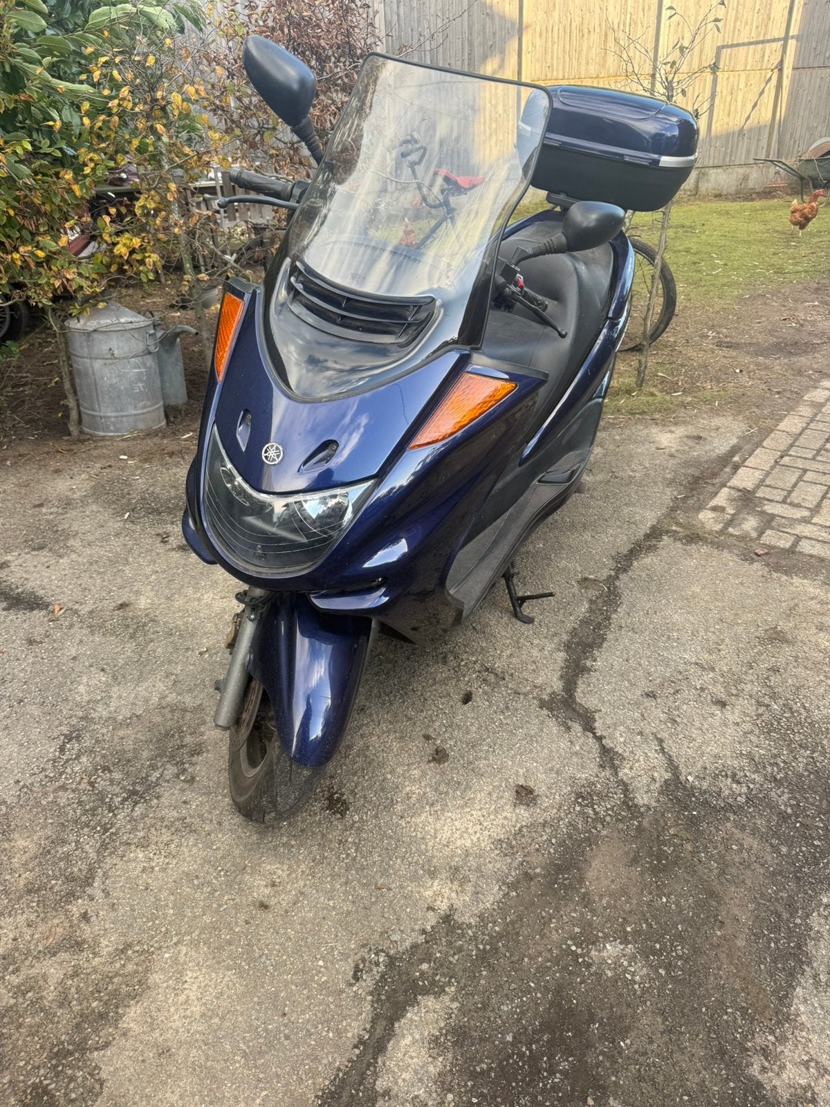 Yamaha Te koop: Yamaha Majesty 250 cc – donkerblauw, Motos, Particulier, Scooter