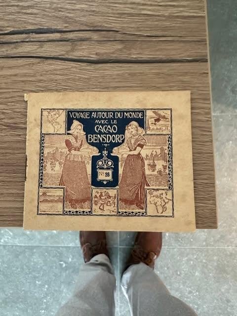 voyage autour du monde cacao Bensdorp N 28, Ophalen of Verzenden