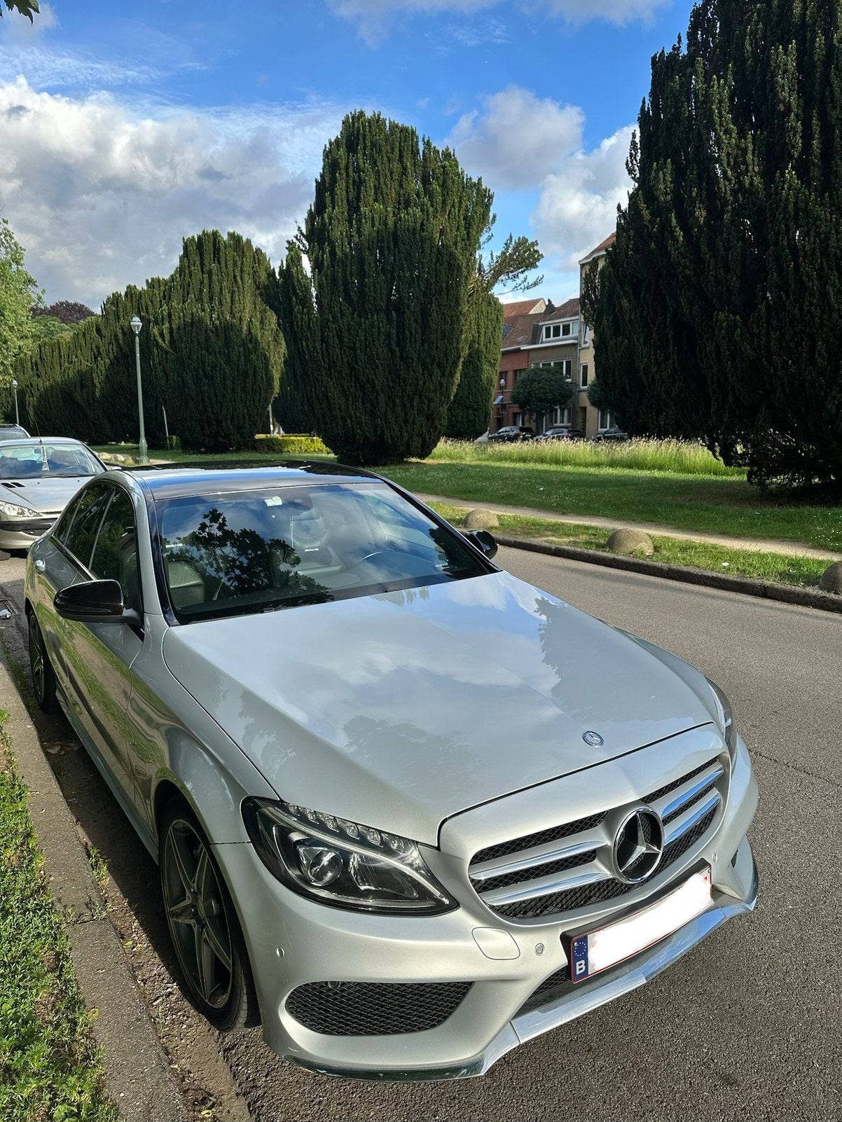 Mercedes-Benz C200 W205 AMG-pakket — Uitstekende staat, Auto's, Mercedes-Benz, Achterwielaandrijving, Euro 6, 4 cilinders, Bedrijf