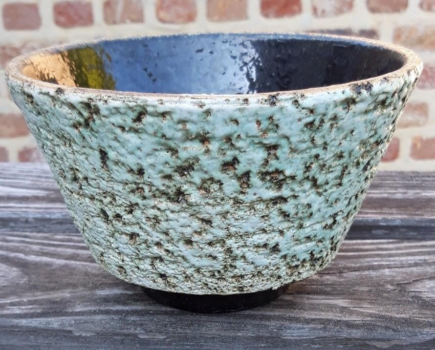 vintage bloempot, Ophalen, Rond, Zo goed als nieuw, Aardewerk