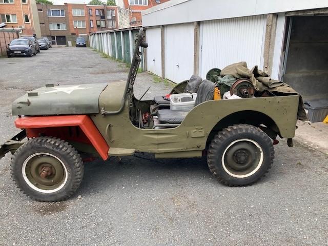 willy's jeep, Jeep, Overige kleuren, Handgeschakeld, Vierwielaandrijving