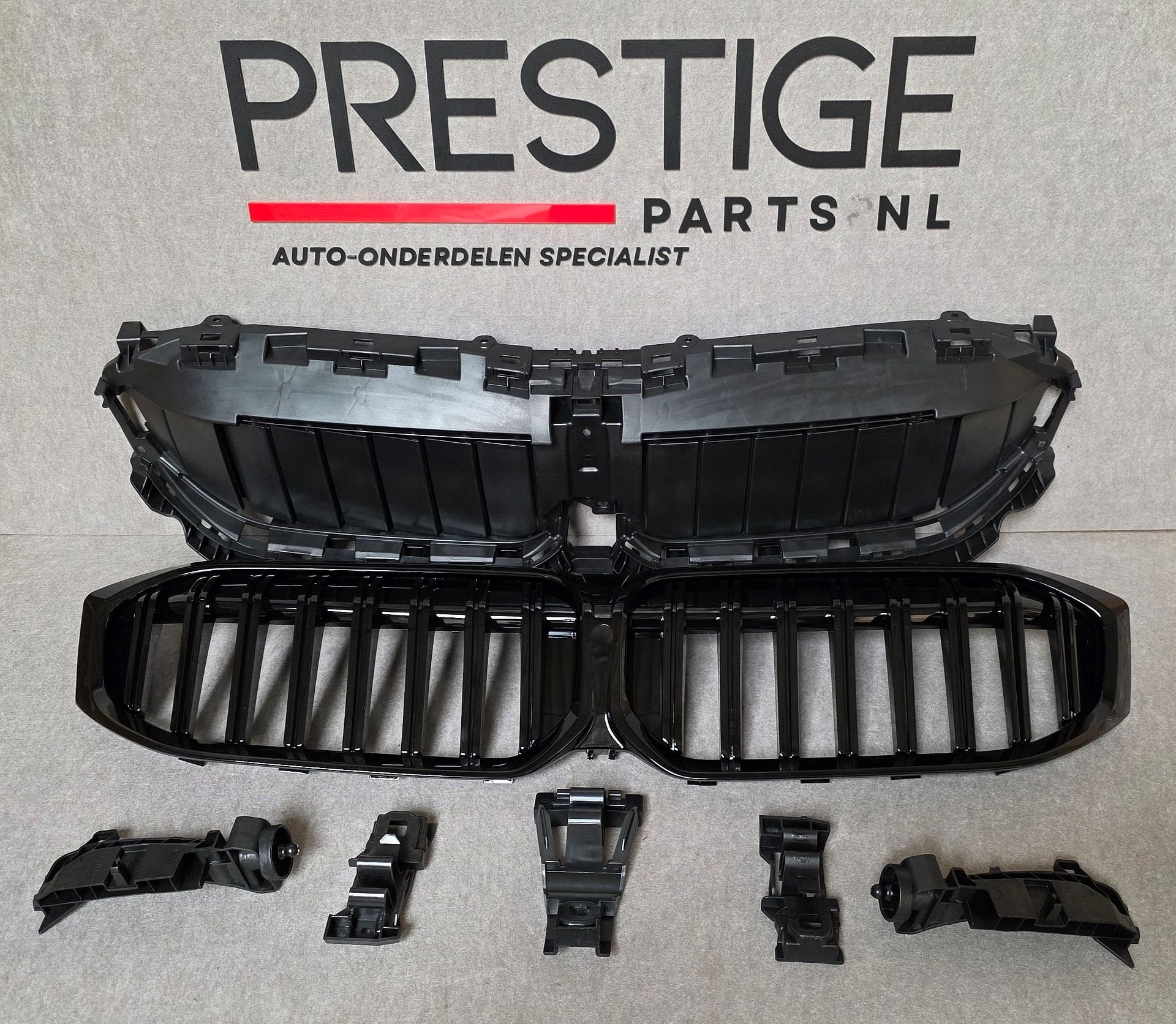 Grille BMW 3 Serie G20 G21 LCI Nieren Grill M Sport + Houder, -, Voor, Nieuw, Ophalen of Verzenden