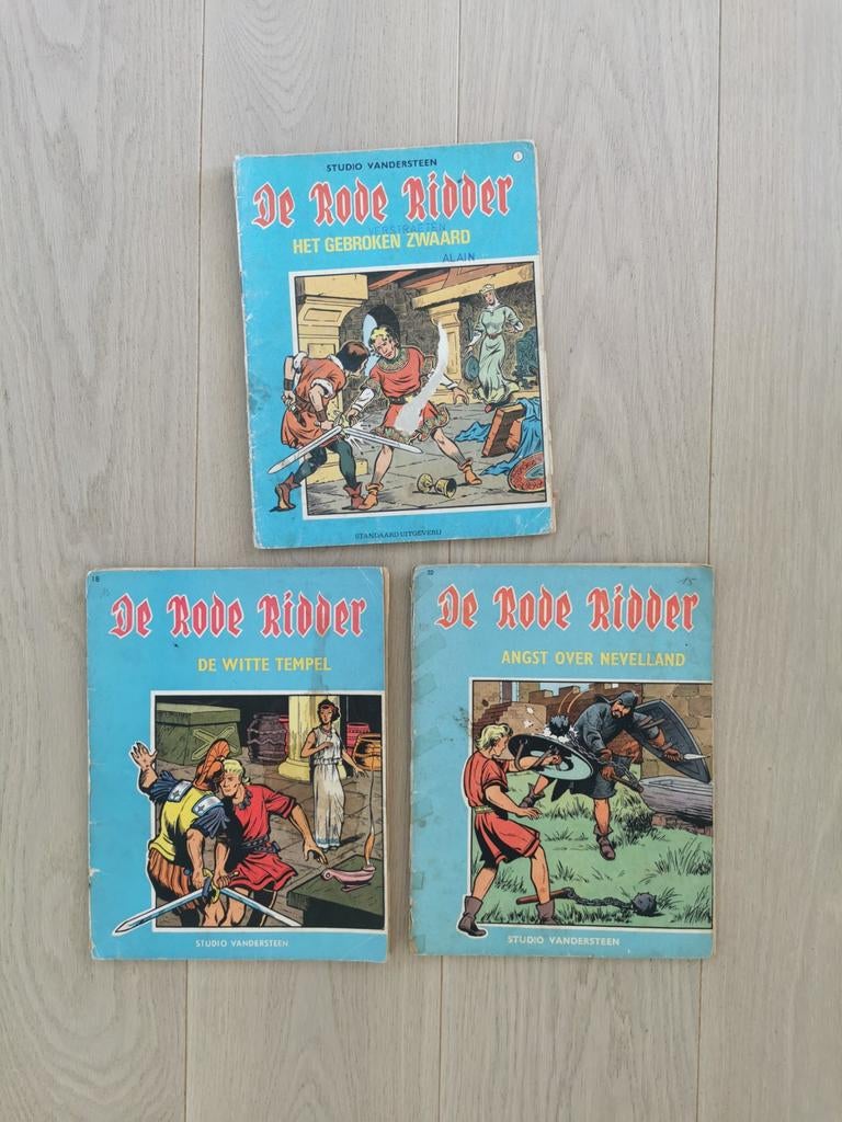 3 Rode ridder en 1 Karl May, Boeken, Stripverhalen, Ophalen of Verzenden