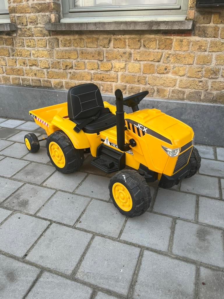 Elektrische tractor, Ophalen, Zo goed als nieuw