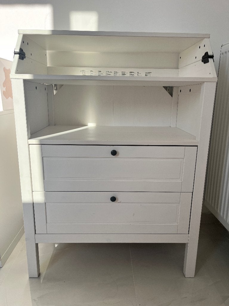 Table à langer SUNDVIK IKEA, Enfants & Bébés, 90 à 105 cm, Enlèvement, Utilisé, 75 à 100 cm