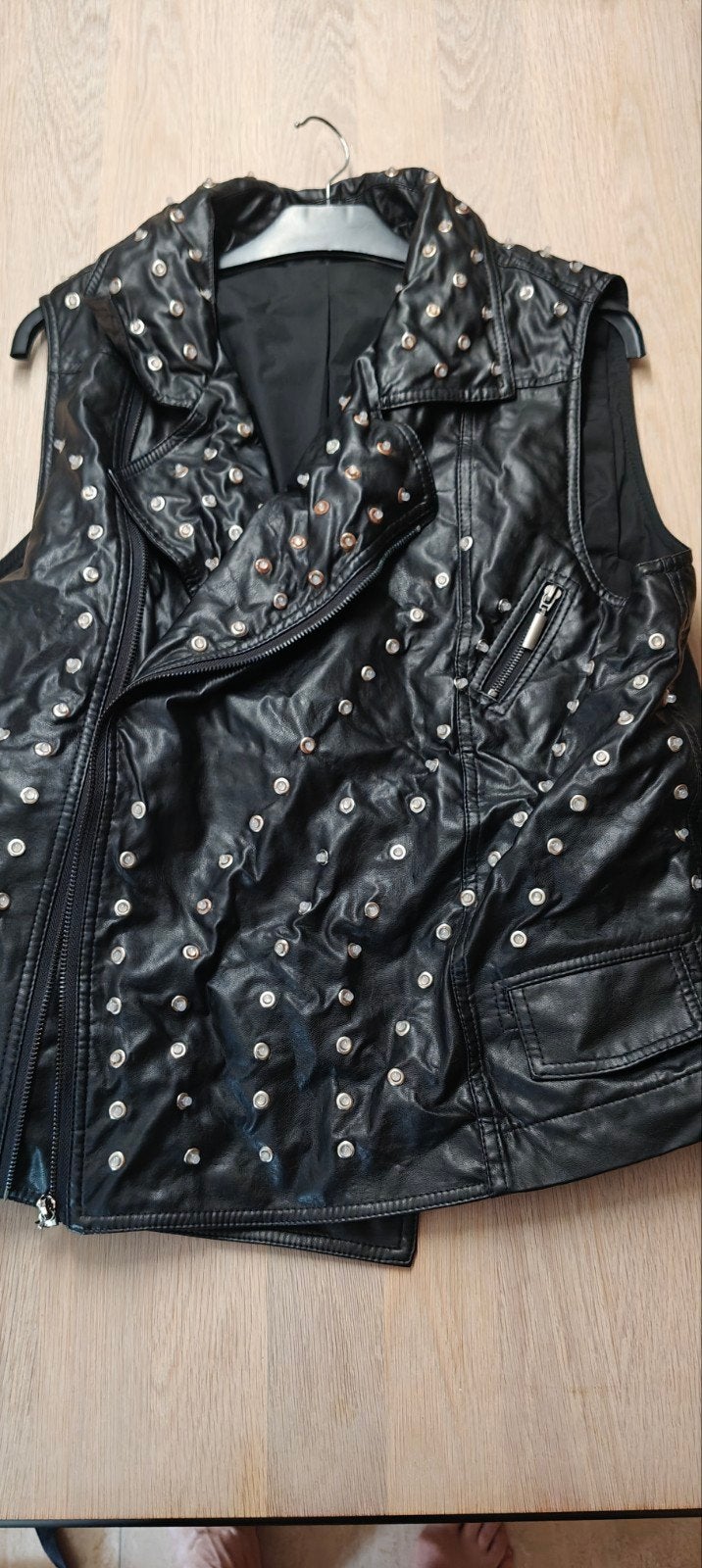 Ledvest, Vêtements | Hommes, Costumes & Vestes, Enlèvement, Porté, Taille 56/58 (XL), Noir