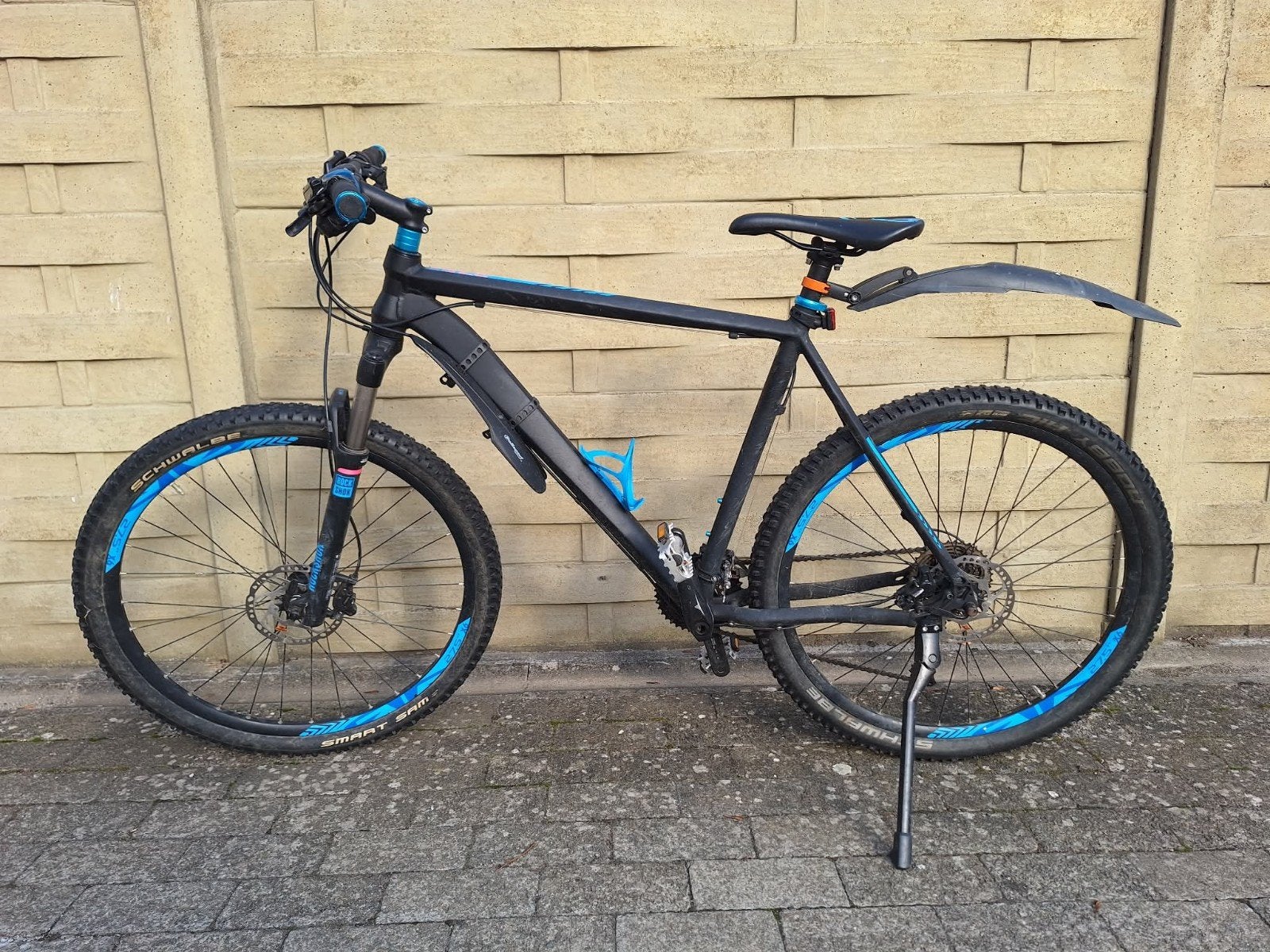 Mountainbike, Ophalen
