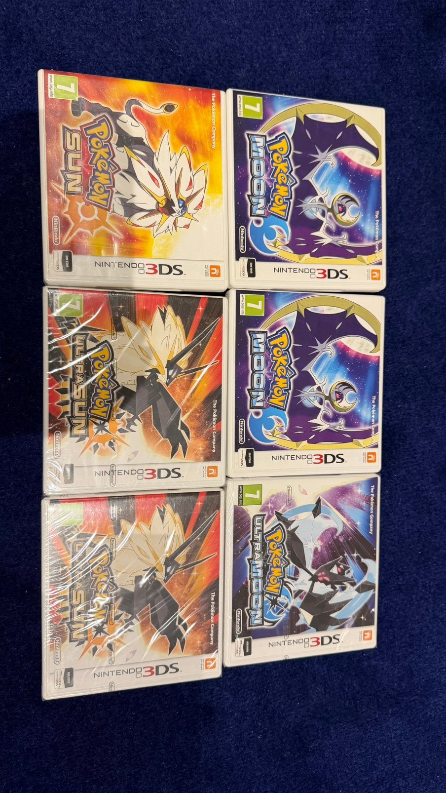 Nintendo Pokémon Sun (ultra) & Moon (ultra) - sommige sealed, Ophalen of Verzenden, Gebruikt
