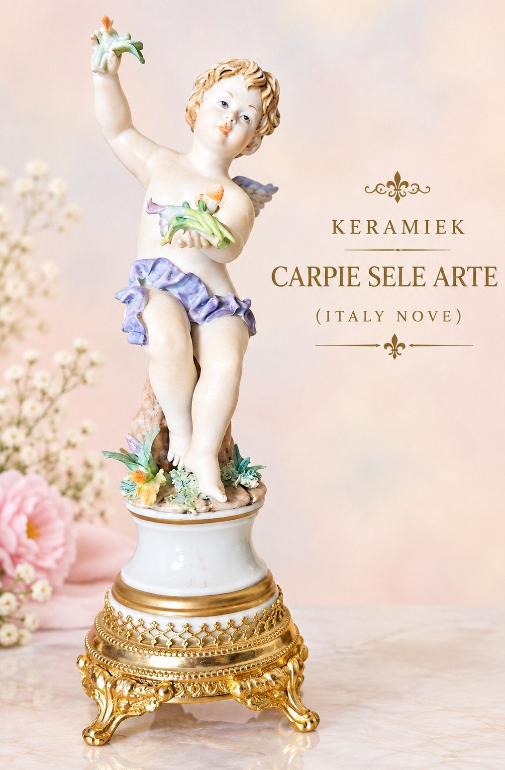 CÉRAMIQUE ITALIENNE, CARPIE SELE ARTE, Antiquités & Art, Enlèvement ou Envoi