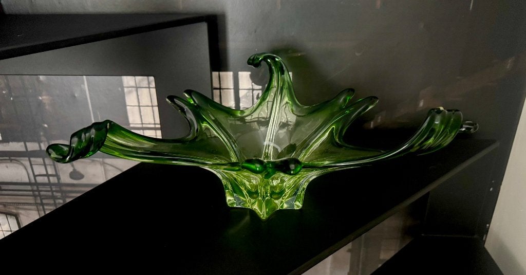 Vintage schaal Murano stijl, Enlèvement