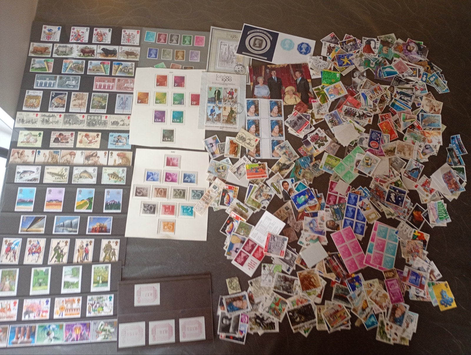 R15) joli lot de timbres britanniques, Timbres & Monnaies, Enlèvement ou Envoi