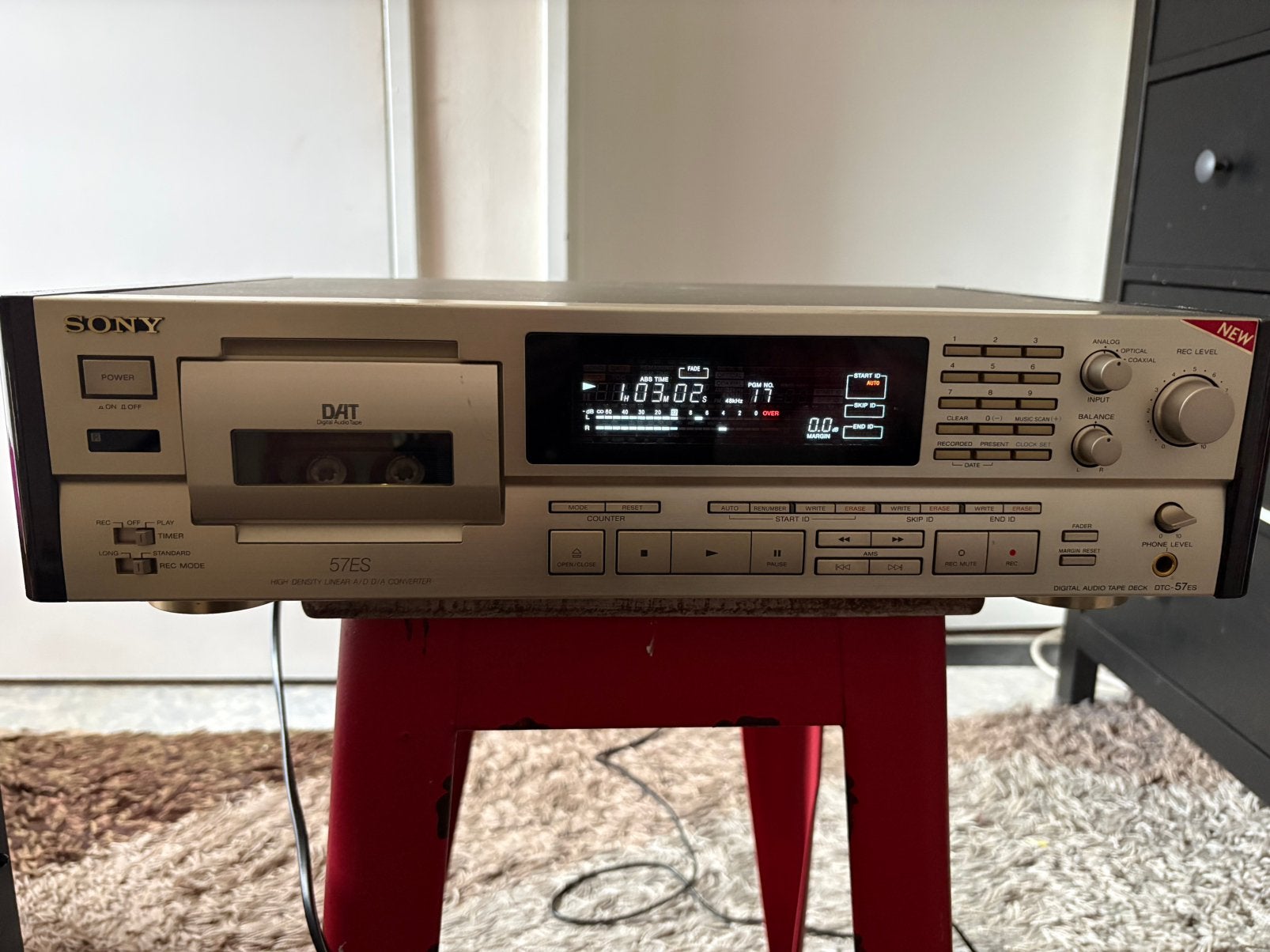 DAT Recorder Speler, TV, Hi-fi & Vidéo, Lecteurs DVD, Enlèvement, Comme neuf, Sony
