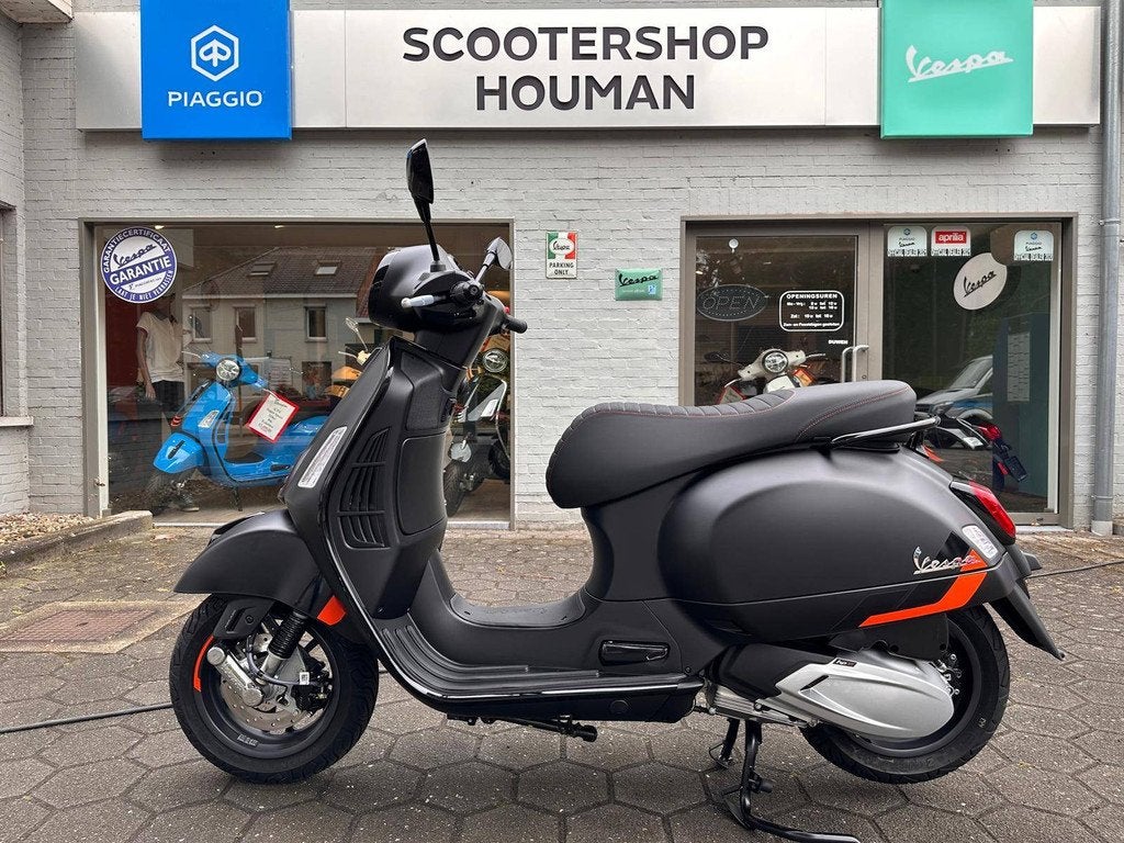 Vespa GTS 310 Cc SUPER SPORT NERO CONVINTO MATT (nr.09), Fietsen en Brommers, Scooters | Vespa, Overige modellen, 310 cc, Nieuw
