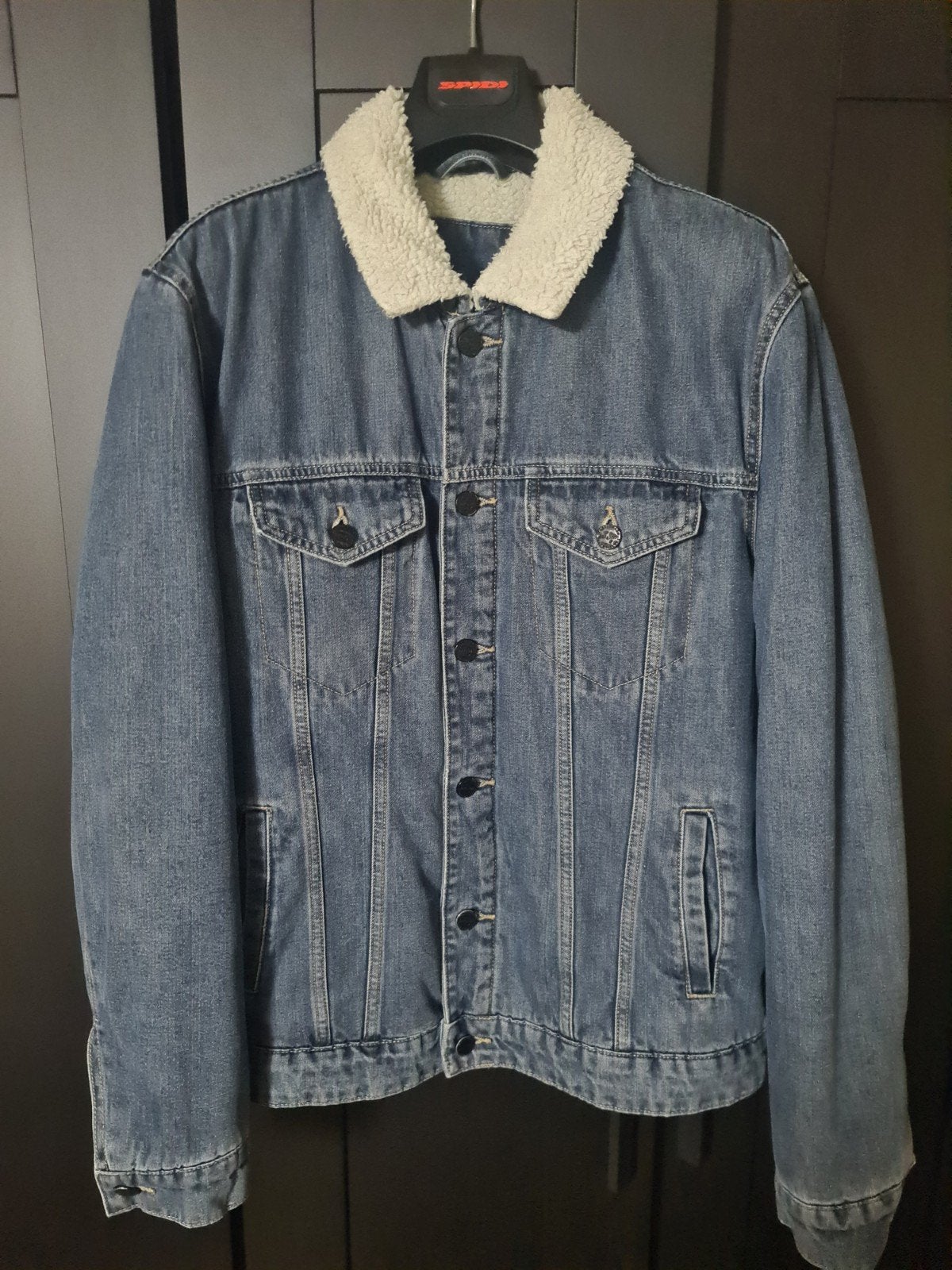 Veste en jeans hiver, Vêtements | Hommes, Enlèvement ou Envoi, Comme neuf, Taille 52/54 (L)