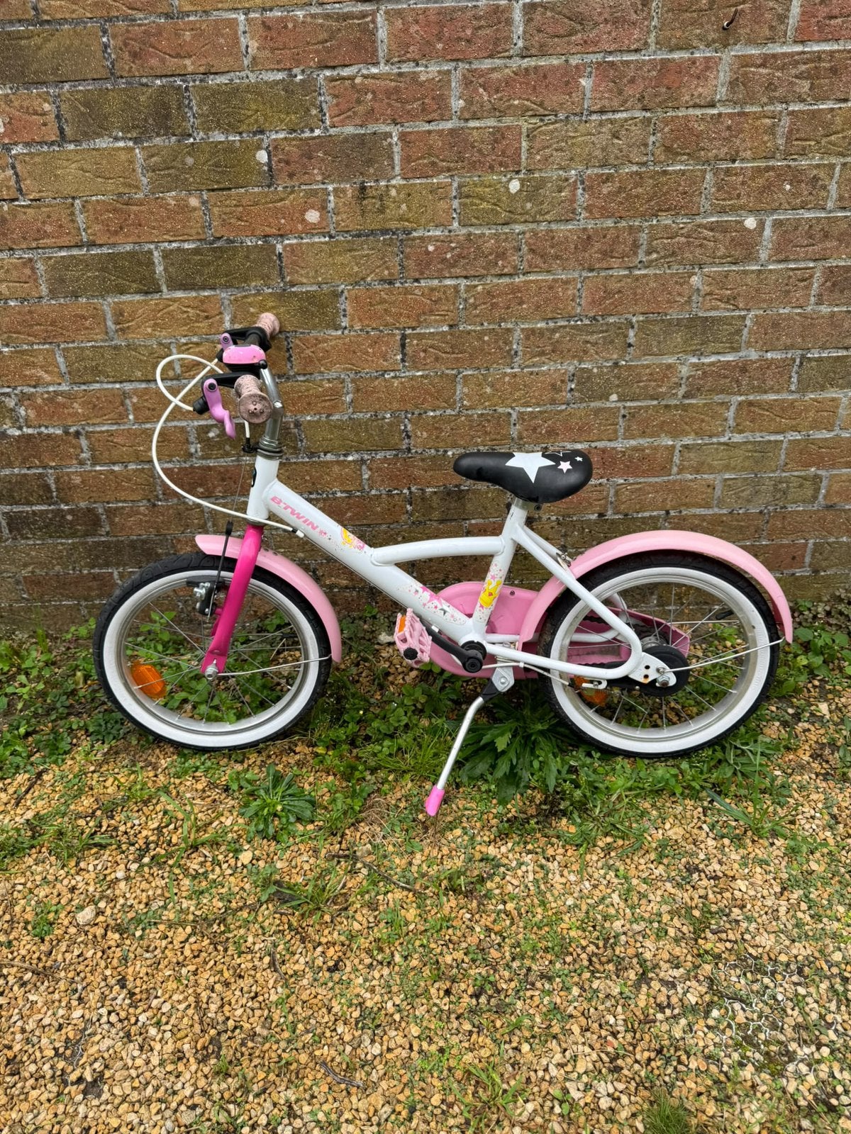 Leuke meisjesfiets btwin 16 inch, Enlèvement, Utilisé, 16 pouces
