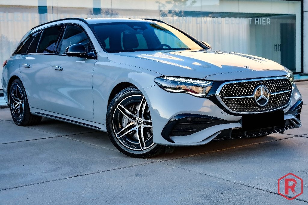 Mercedes E 300 e Break AMG ACC Caméra360 Garantie, Autos, Cuir, Argent ou Gris, Euro 6, Entreprise