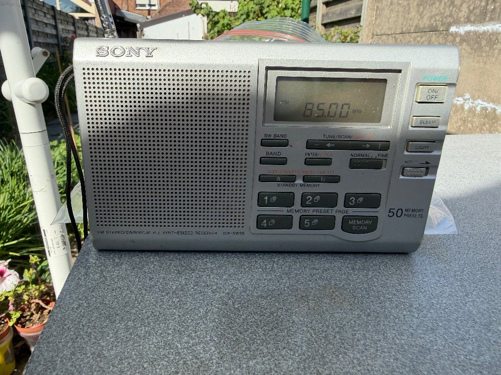 Sony ICF-SW35, Ophalen, Zo goed als nieuw, Wereldontvanger