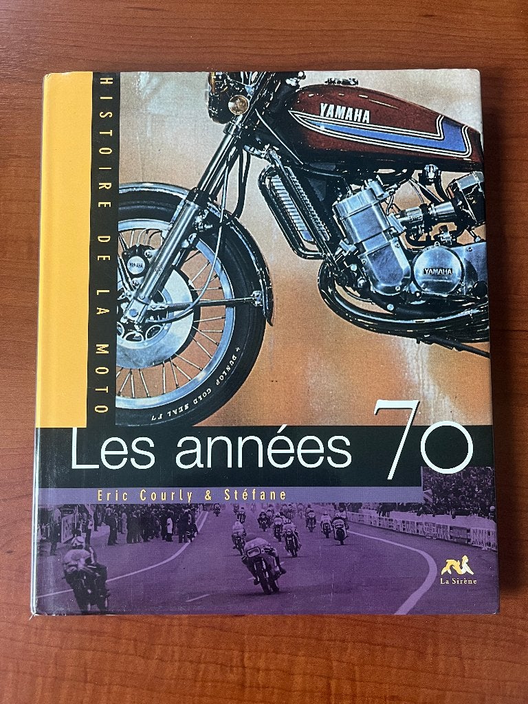 Histoire de la moto » intitulé Les années 70, Enlèvement ou Envoi, Comme neuf, Motos