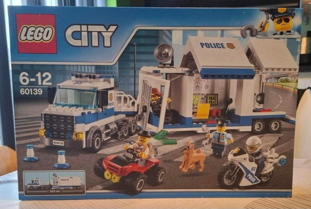 LEGO CITY : Mobiele commando centrale set 60139, Kinderen en Baby's, Ophalen of Verzenden, Lego, City