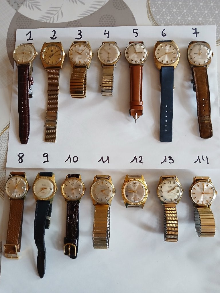 Montres vintage, Bijoux, Sacs & Beauté, Montres | Anciennes | Antiquités, Montre-bracelet, Autres marques, Enlèvement ou Envoi