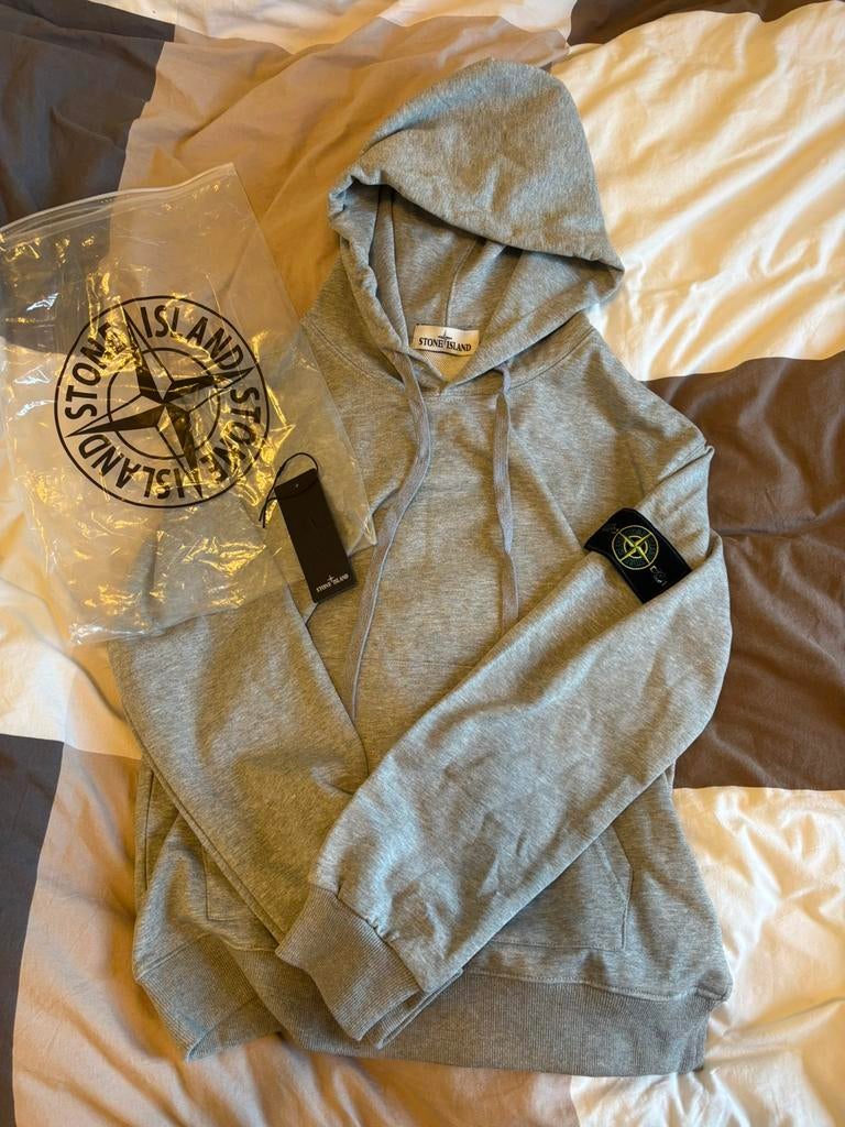 Stone island hoodie grijs, Ophalen of Verzenden, Nieuw, Maat 48/50 (M), Grijs