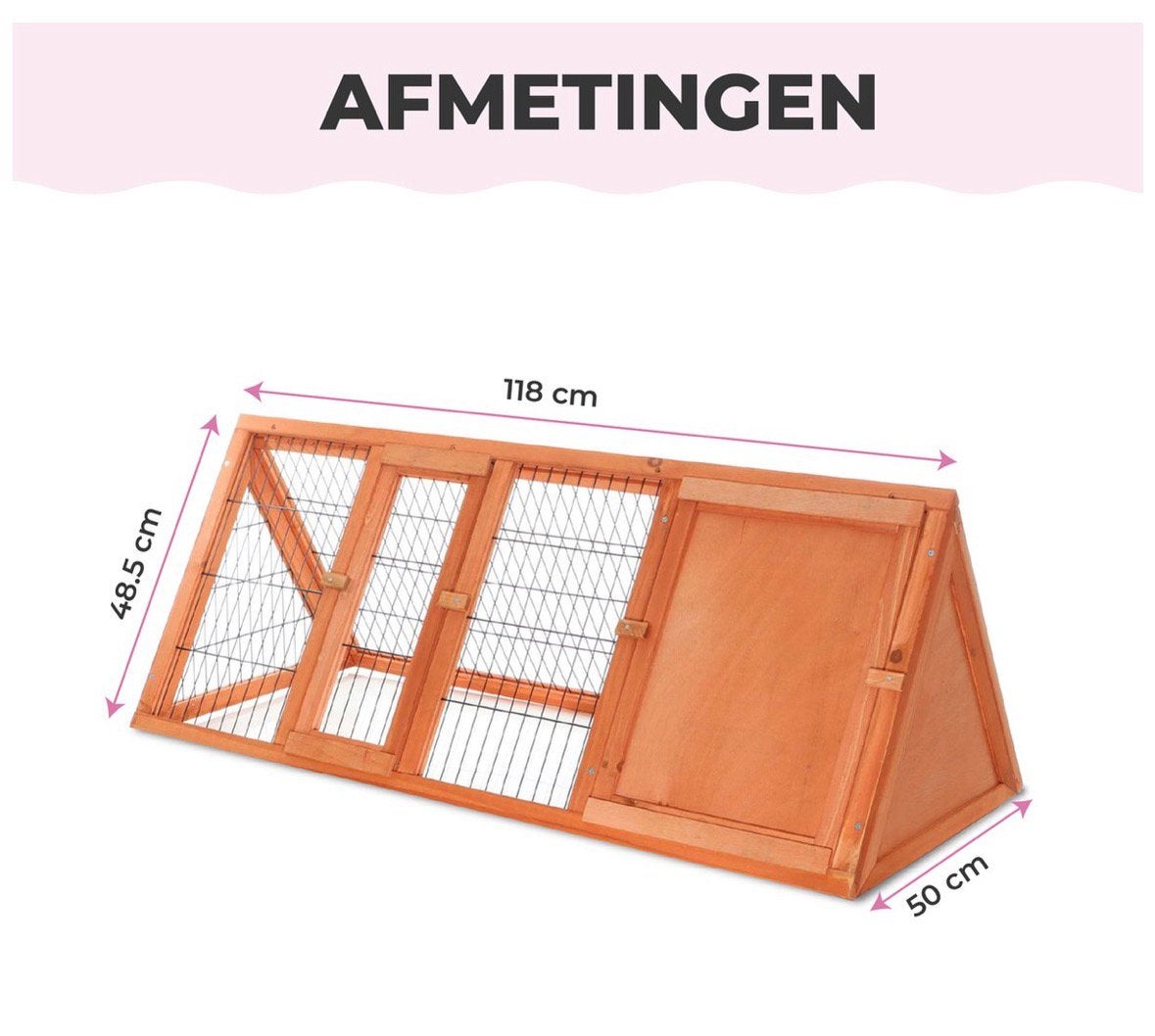 Loopren konijn / cavia nieuw in doos !!, Animaux & Accessoires, Rongeurs & Lapins | Cages & Clapiers, Enlèvement, Neuf, Enclos