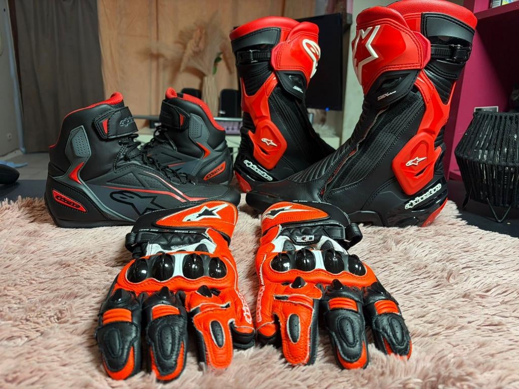 Alpinestars smx plus raceboots, Motoren, Ophalen